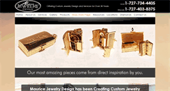Desktop Screenshot of mauricejewelrydesign.com